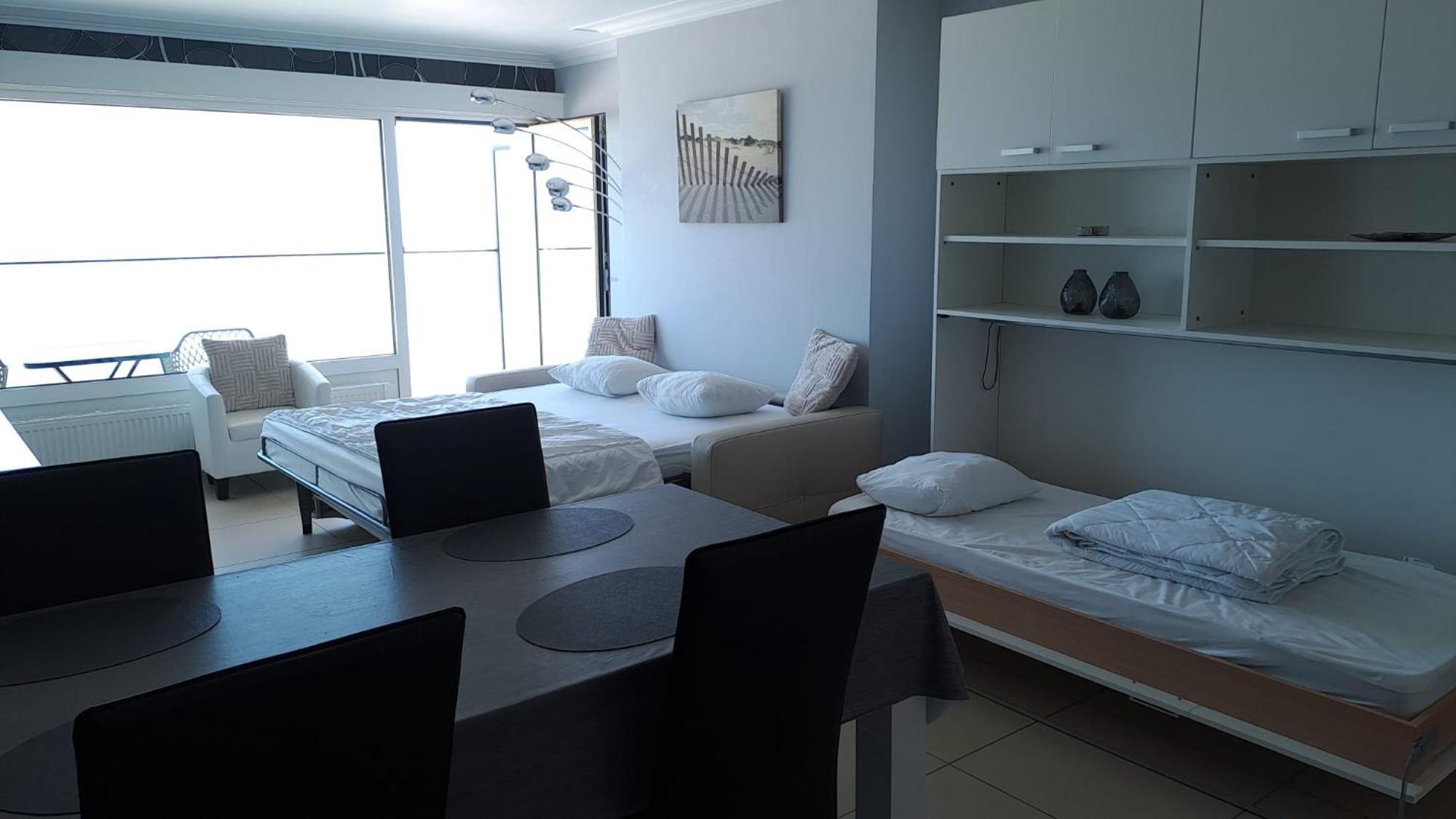 Modern Studio With Beautiful Sea View - 9Th Floor Blankenberge Kültér fotó
